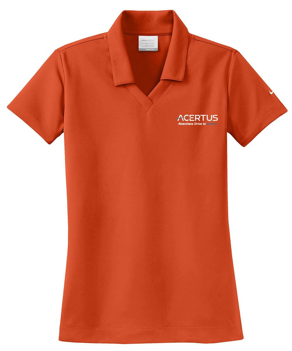 nike ladies dri fit micro pique 2.0 polo