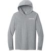 Jerzees Classics™ Unisex Cotton Long Sleeve Hooded T-Shirt - Image 2