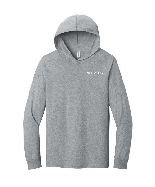 Jerzees Classics™ Unisex Cotton Long Sleeve Hooded T-Shirt - Image 2