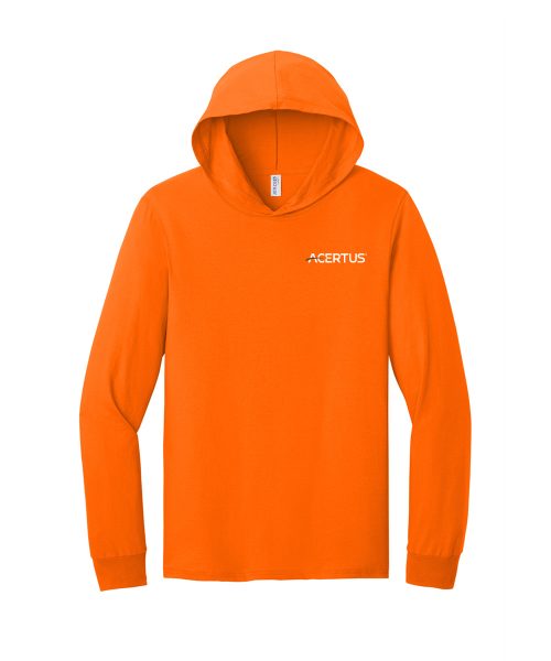 Jerzees Classics™ Unisex Cotton Long Sleeve Hooded T-Shirt - Image 4