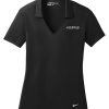 Nike Golf Ladies Dri-FIT Vertical Mesh Polo - Image 3