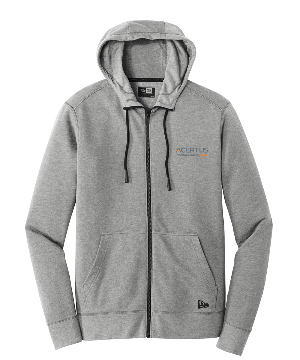 New Era® Tri-Blend Fleece Full-Zip Hoodie | ACERTUS