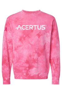 Breast Cancer Awareness Tie Dye Sweatshirt